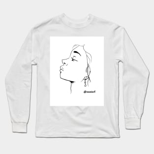 Side Profile Long Sleeve T-Shirt